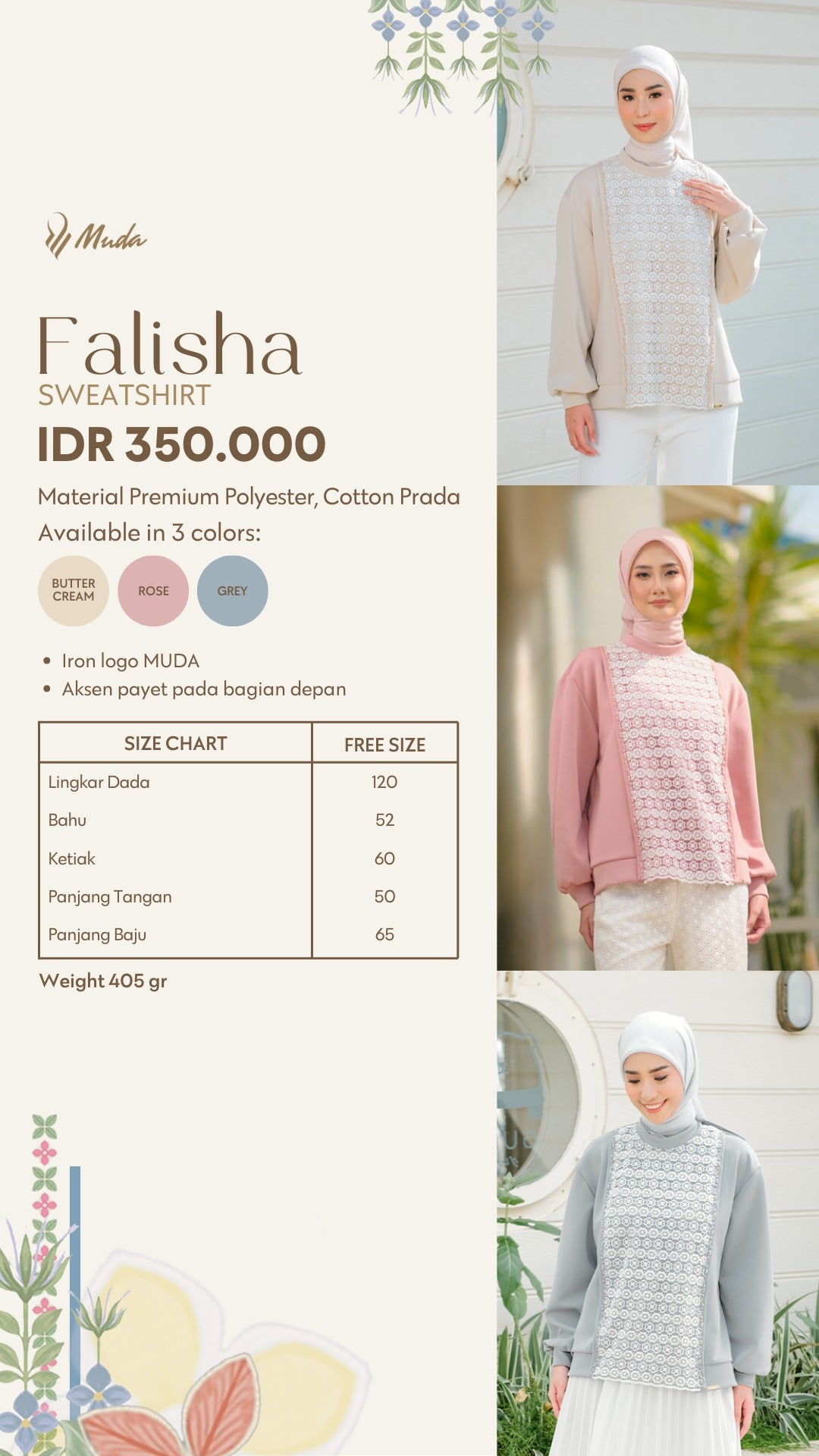 FALISHA SWEATSHIRT