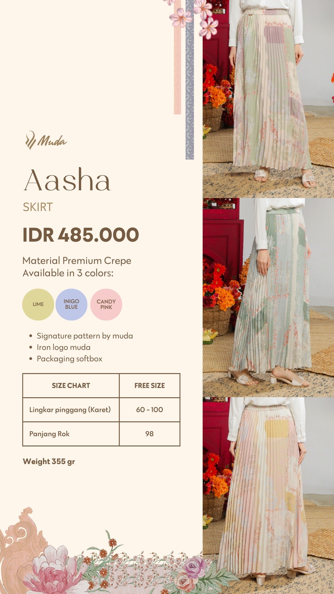 AASHA SKIRT