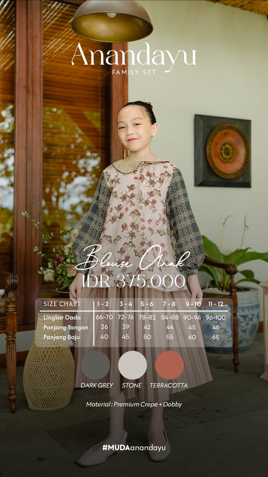 ANANDAYU BLOUSE ANAK